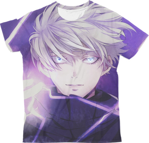 Man's T-shirt 3D - Gojo Satoru (Eyes) - Mfest