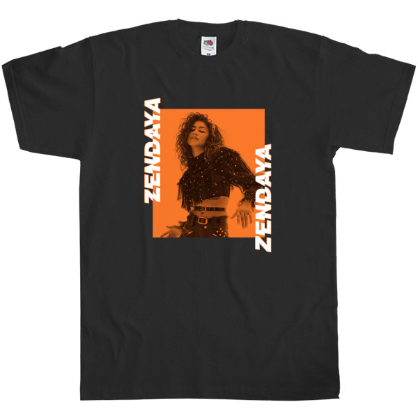 Men's T-Shirt Fruit of the loom - Зендея / Zendaya 4 - Mfest