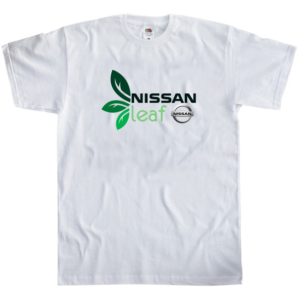 Men's T-Shirt Fruit of the loom - Nissan - Leaf 1 - Mfest