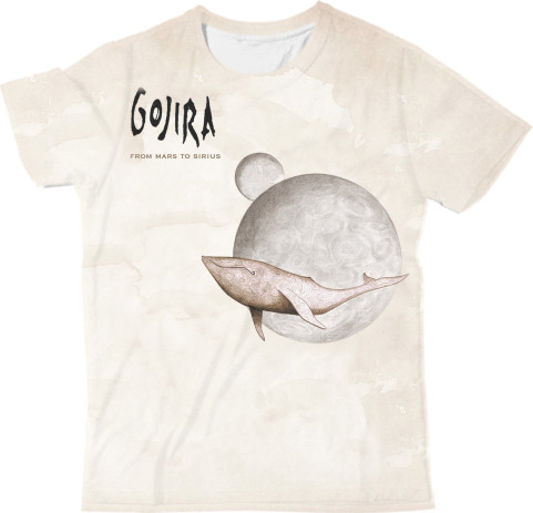 Man's T-shirt 3D - Gojira - Mfest